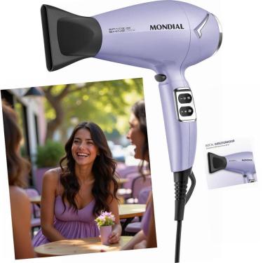 Imagem de Secador Mondial SC-21 Space Shine 2000W Íons Brilho Extremo 3 Temperaturas Jato Frio