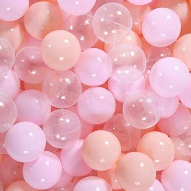 Imagem de STARBOLO Bolas de bola para crianças, 170 bolas à prova de esmagamento para poços de bola, bolas de água de piscina infantis livres de ftalatos BPA para meninos e meninas, decoração de festa, adereços