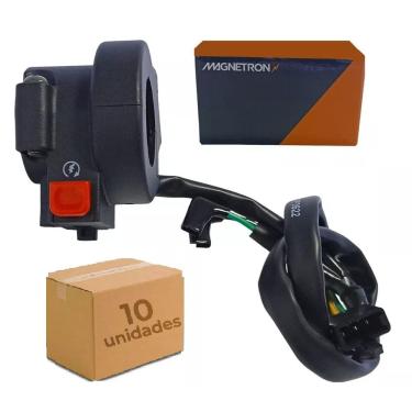 Imagem de Interruptor Partida Cg 150 Titan Cg 160 Esd Ex Ces Esdi 14 2014 A 2023 Kit Com 10 Magnetron