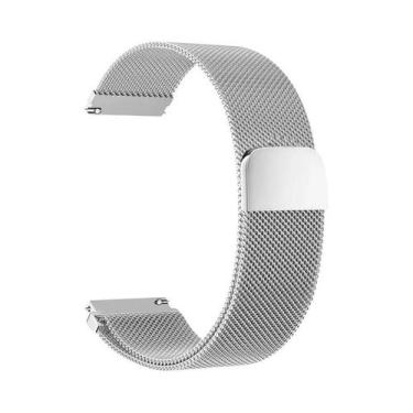 Imagem de Pulseira De Metal Com Laço Magnético Milanes De 22mm Para Apple Watch 