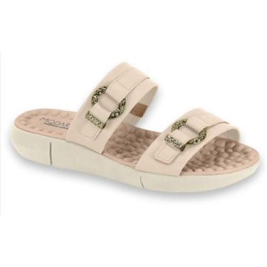 Imagem de Tamanco Ortopédico Feminino Modare Ultraconforto 7142142, Creme, 36