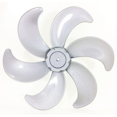 Imagem de Helice P/ Ventilador Philco / Britania 30cm 6 Pás Lisa Prata