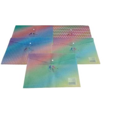 Imagem de Pastas p/documentos A4 De Plásticos pp 33x24cm - sem marca