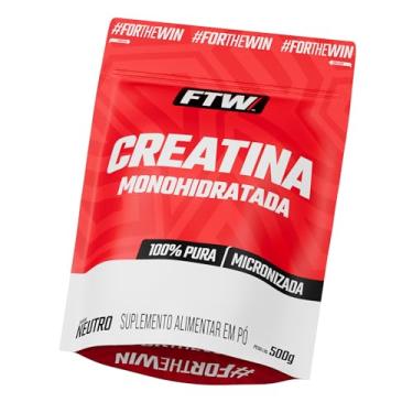 Imagem de FTW Creatina Monohidratada 100% Pura - Explosão de Energia, Força e Resistência - Absorção Rápida para Ganho de Massa e Performance (Refil 500G)