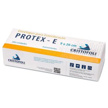 Imagem de Envelope Para Esterilização Autoclave Cristófoli 9x26 Cm Papel Grau Ci