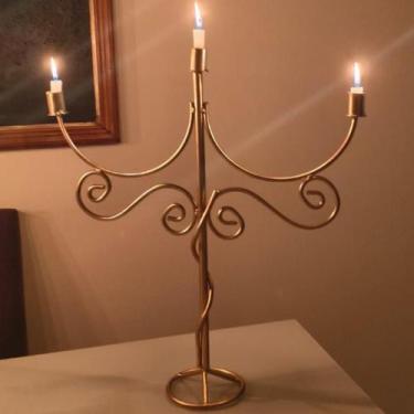 Imagem de Candelabro Dourado Premium 5046 cm  Decoração Clássica e Sofisticada A