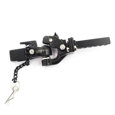 Imagem de Raflot RC Trailer Hitch Receiver Tow Hook, Heavy-Duty Alloy Metal Hitch for TRX4, Axial SCX10, SCX10 II, SCX10 III, Redcat GEN 8 Scout II, CC01, TF2 & More 1/10 Scale RC Crawlers