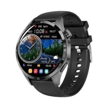 Imagem de Relógio Inteligente Masculino 4 pro Com Tela AMOLED HD, Chamadas Bluet