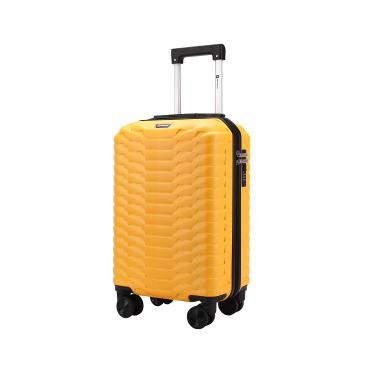 Imagem de Mala Travelux Sargans Pequena 10 Kg Amarela - Cadeado TSA