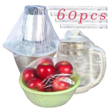 Imagem de XieKules 60 peças de capas transparentes para pequenos eletrodomésticos, capa de plástico descartável para panela instantânea, fogão lento, torradeira, liquidificador, fritadeira a ar, processador de