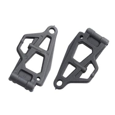 Imagem de menolana 2 peças de braços inferiores dianteiros para carro RC, escala 1/18, peças de reposição para reparo DIY de alta velocidade para Monster Truck 18101Pro.