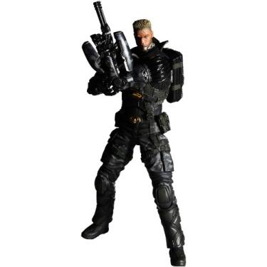 Imagem de Square-Enix Square-EnixAFGSQX081 Abysse Deus-Ex Play Arts Kai Lawrence Barrett Action Figure, Multicolor