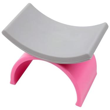 Imagem de Almofada de pulso Nail Tech, descanso de mão de silicone com capa removível, para salão de beleza ou uso doméstico