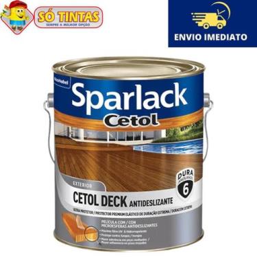 Imagem de Verniz Cetol Deck Antideslizante Semibrilho Natural Ultra Protetor 3,6