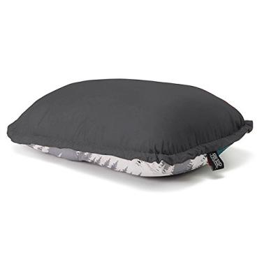 Imagem de Travesseiro de viagem ajustável Grand Trunk: leve, confortável, ajustável e embalável para aventuras ao ar livre, Slate Grey, One Size