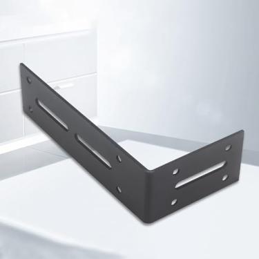 Imagem de Suporte de canto de ângulo de 90 graus de aço inoxidável, fixador de juntas, telas de armário de porta de móveis