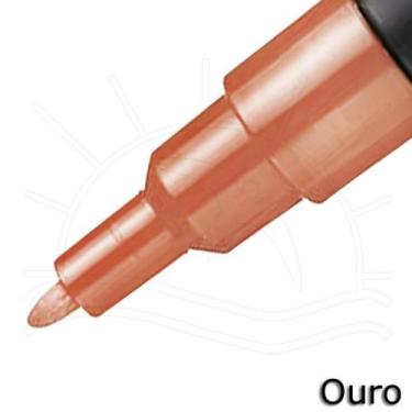 Imagem de Caneta Posca Uni-Ball PC-3M, Ouro