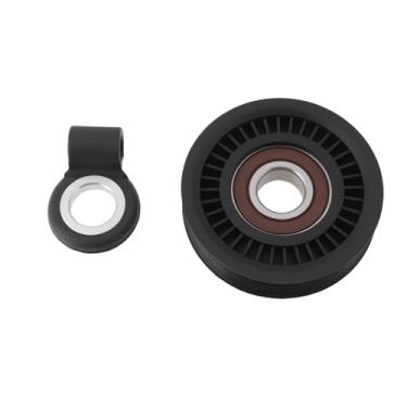 Imagem de OTOTEC 1 polia tensora de correia de ar condicionado com ajustador 73134AC001 73131FC000 compatível com Subaru Impreza 1996-2007