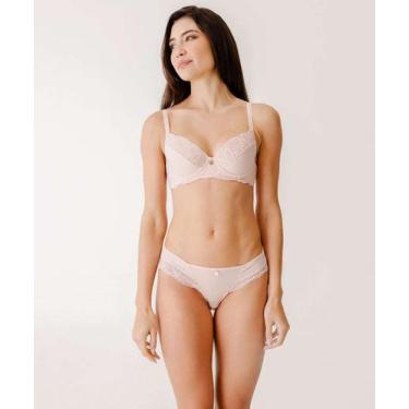Imagem de Calcinha Bíquini Recorte Renda Marisa-70724, Rosa, M