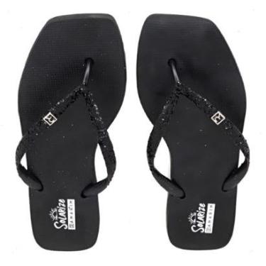 Imagem de Chinelo Ramarim Solarize Glitter Quadrado Feminino-Feminino