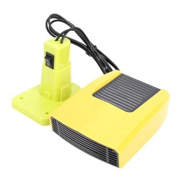 Imagem de Luocute Aquecedor Elétrico de Ambiente, Aquecimento Portátil de Carro de 200 W, Base Rotativa de 360 ​​graus e 2 Configurações de Temperatura, Aquecedores Internos de Automóveis para