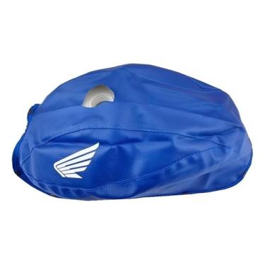 Imagem de Capa Tanque Honda Cg 125 Cargo Fan Titan De 2000 A 2008 (Azul)