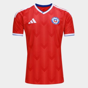 Imagem de Camisa Seleção Chile Home Torcedor 2026 s/n Adidas Masculina-Masculino