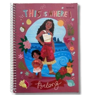 Imagem de Caderno universitário moana c/ 80 folhas - jandaia