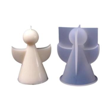 Imagem de Molde De Silicone 3D De Anjo Para Velas, Artesanato DIY De Sabonete, P
