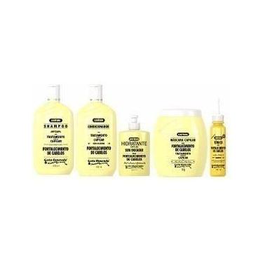 Imagem de Kit Shampoo Fortalecimento Capilar Gota Dourada Com 10 Itens