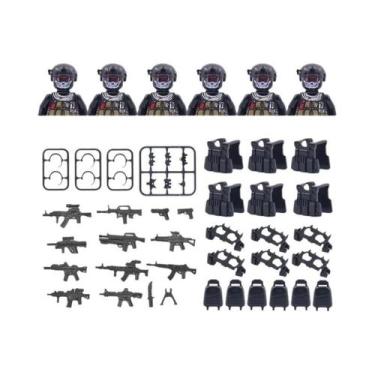 Imagem de Brinquedos De Blocos De Montar Mini Bonecos Humanoides Para Crianças, 