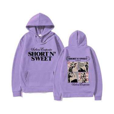 Imagem de Moletom Masculino Streetwear Harajuku Casual Unissex Curto N' Sweet Pa