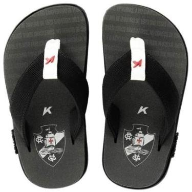 Imagem de Sandália Infantil Kenner Kivah Vasco Cruzmaltina-Masculino