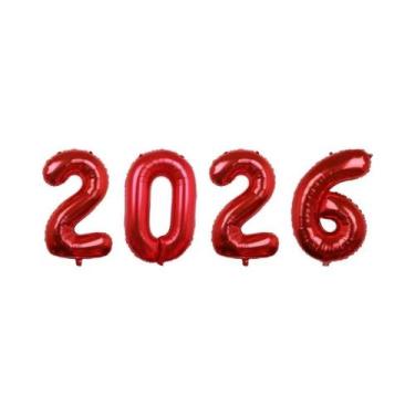 Imagem de Feliz Ano Novo 2026: Kit De Decoração Para Festa De Véspera De Ano Nov