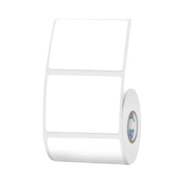 Imagem de Fita Adesiva Branca Impermeável E Anti-Oleo Para Impressora Térmica Mi