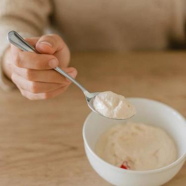 Imagem de Kit 12 Colheres Sobremesa Inox Pegador Servir Sorvete Talheres Papinha