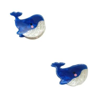 Imagem de Clipes De Cabelo De Acetato Antiderrapantes Para Mulheres Com Tema De 