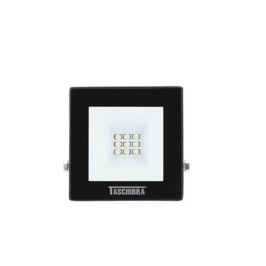 Imagem de Refletor Tr Led 10w Slim Preto - Taschibra 6500k (branca)