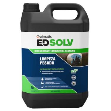 Imagem de Desengraxante Climatic ED Alcalino Industrial Biodegradável 5 Litros -