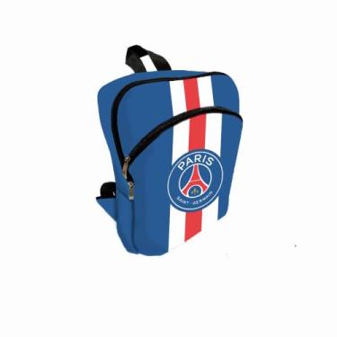 Imagem de Mochila PSG Futebol Azul Messi Tamanho Infantil - JaguarBags