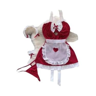 Imagem de Vestido Curto Vermelho Sexy E Justo Para O Natal, Lingerie Feminina, P