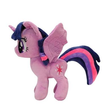 Imagem de Brinquedo de pelúcia My Little Pony Twilight Sparkle 30 cm roxo - Taiy