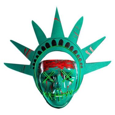 Imagem de Máscara de fantasia de cosplay de Halloween Estátua brilhante da Liber