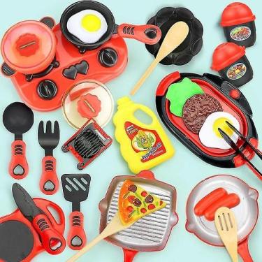 Imagem de Conjunto de brinquedos de cozinha em miniatura para crianças - Gloome 