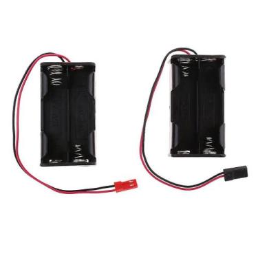 Imagem de Suporte de bateria: estojo, suporte de ranhura para controle remoto AA