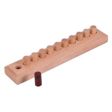 Imagem de Puzzle de madeira Intelligence Kongming Game Blue 18cm - Gloome Store