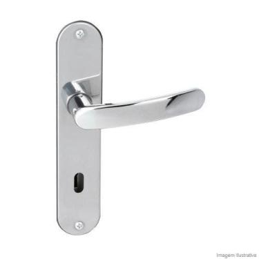 Imagem de Fechadura Interna 2700/71 IP Cromado Espelho 40mm Aliança - Aliana