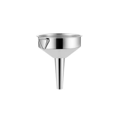 Imagem de Funil Aço Inox Filtro Cha Drinks Molhos Bar Restaurante 1un