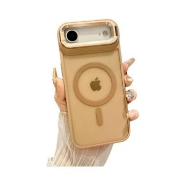 Imagem de Capa Magnética Para iPhone 17 16E 16 15 14 13 12 Mini pro Max plus Com