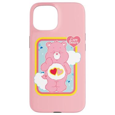 Imagem de Capa para iPhone 15 Care Bears Urso Love-a-Lot